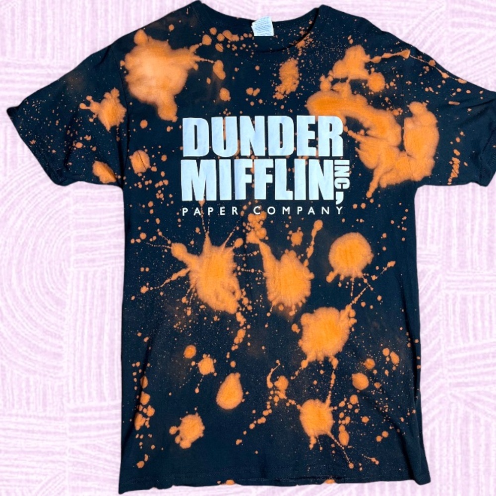 The Office Custom Bleach Dundee Mifflin Paper Company Shirt